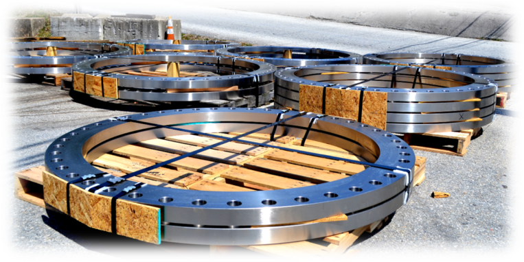 Custom Machined Flanges From Plate and Forgings